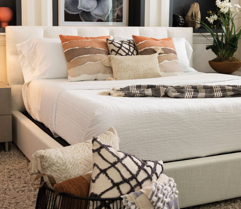 City Mattress Kenzi Upholstered Bed - Floor Model Only - Image 2