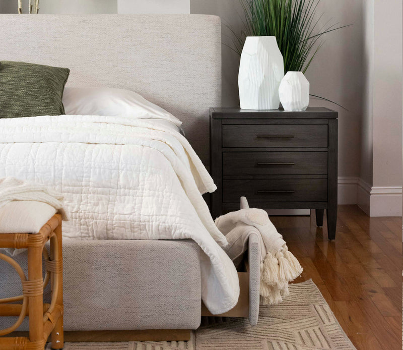 CM Home Bodhi Upholstered Storage Bed - Image 5