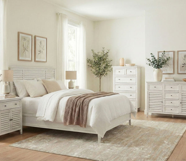 CM Home Carson Wood bedroom set - lifestyle