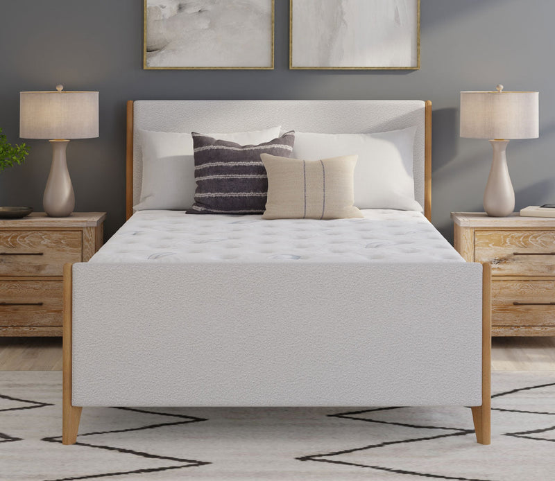 CM Home Kai Boucle Upholstered Bed - Image 2