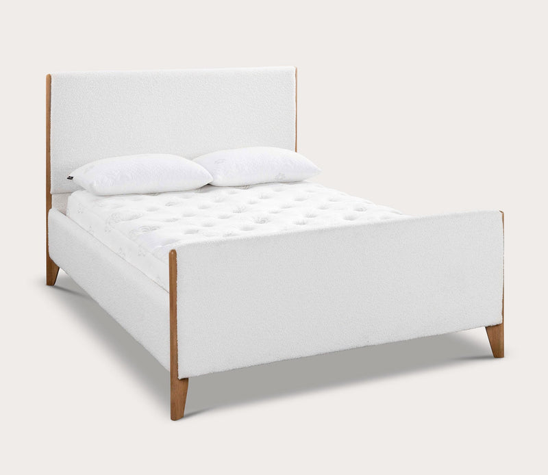 CM Home Kai Boucle Upholstered Bed - Image 4