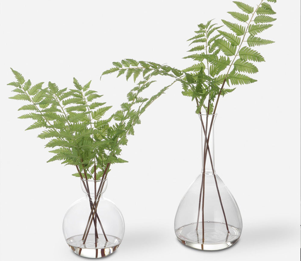 Country Faux Fern Plants Set of 2 by Uttermost