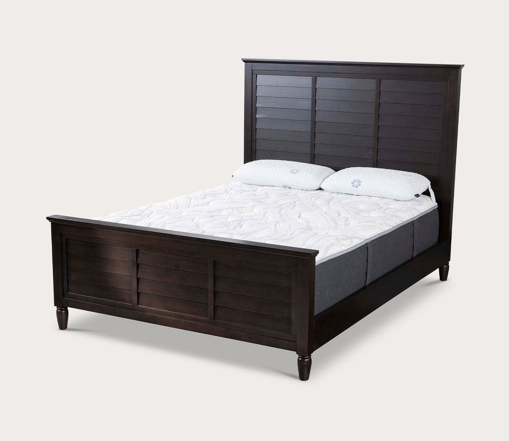 Delnoir Louvered Panel Bed by CM Home