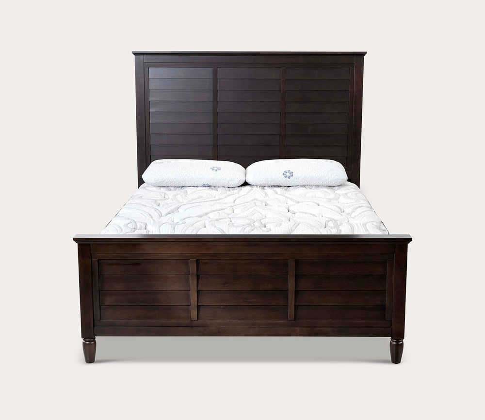 Delnoir Louvered Panel Bed by CM Home