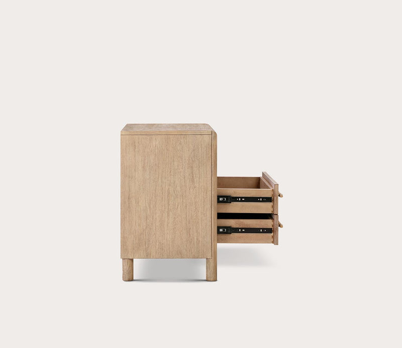 Dorsey 2-Drawer Nightstand with USB - Image 6