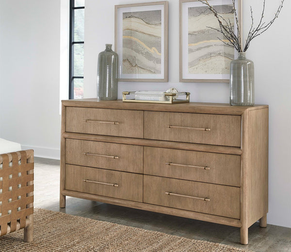 Dorsey Six Drawer Dresser in Granola Dorsey Six Drawer Dresser in Granola