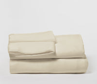 DreamFit Pima Cotton Sheet Set - Cal King / Ivory