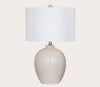 Ellen White Table Lamp by Bassett Mirror