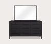 Elure Rectangle Dresser Mirror by Bernard Furniture Group