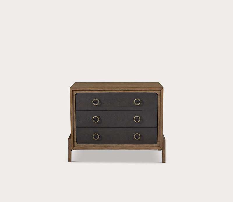 Elure Two-Tone Wood Bachelor Chest - Image 3