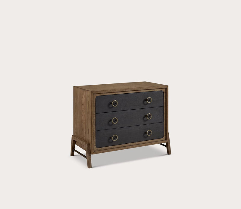 Elure Two-Tone Wood Bachelor Chest - Image 2