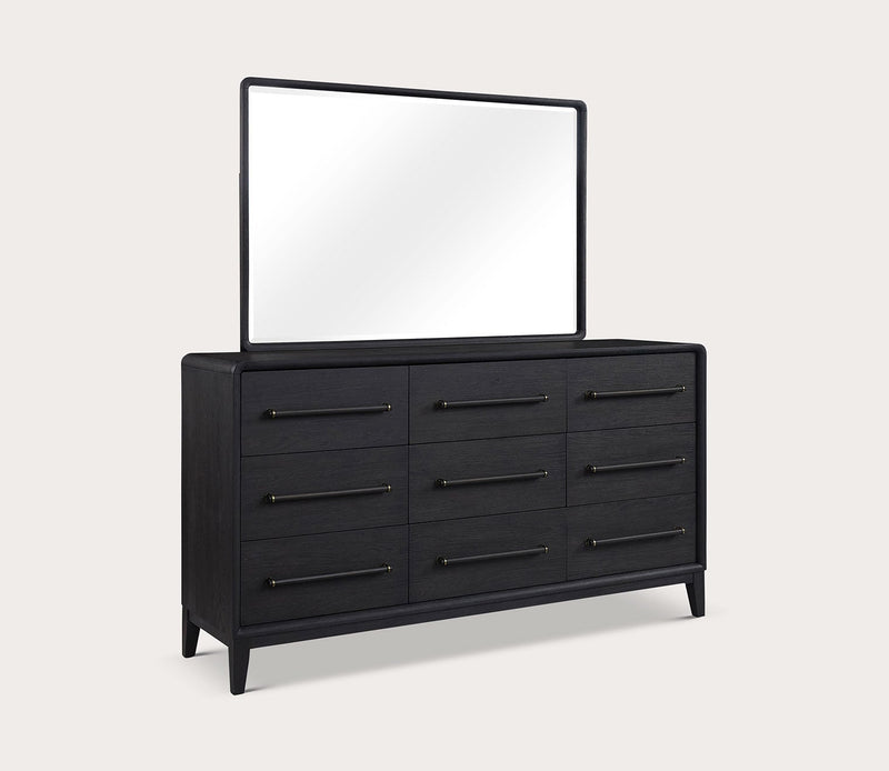 Elure Wood 9-Drawer Dresser - Image 4