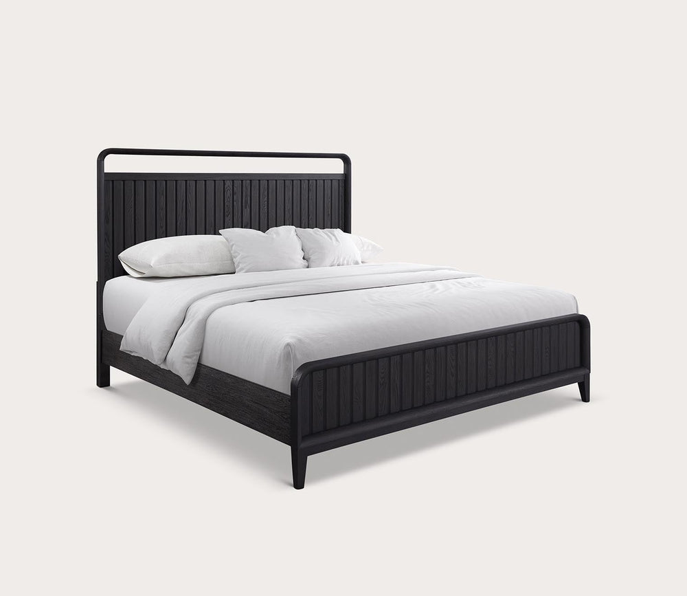 Elure Wood Open Panel Bed by Bernard Furniture Group