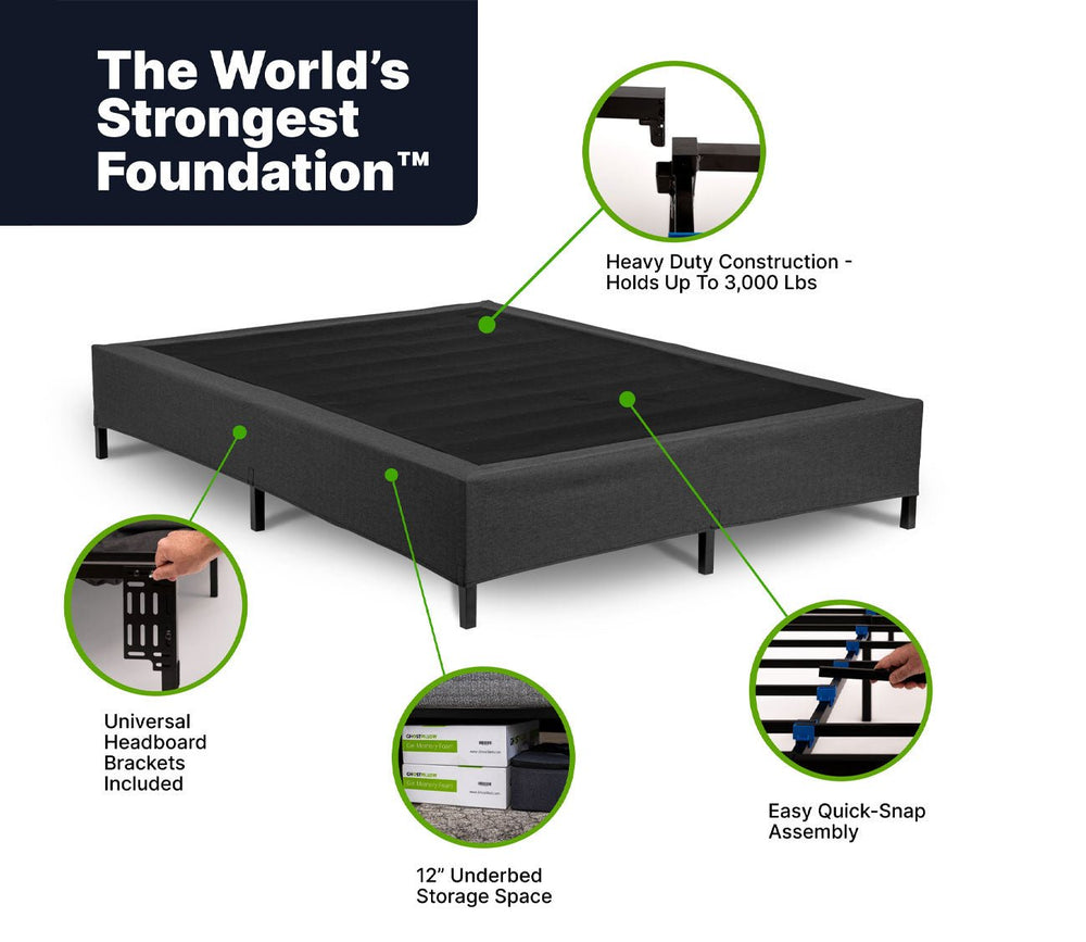 GhostBed All - in - One Foundation by GhostBed