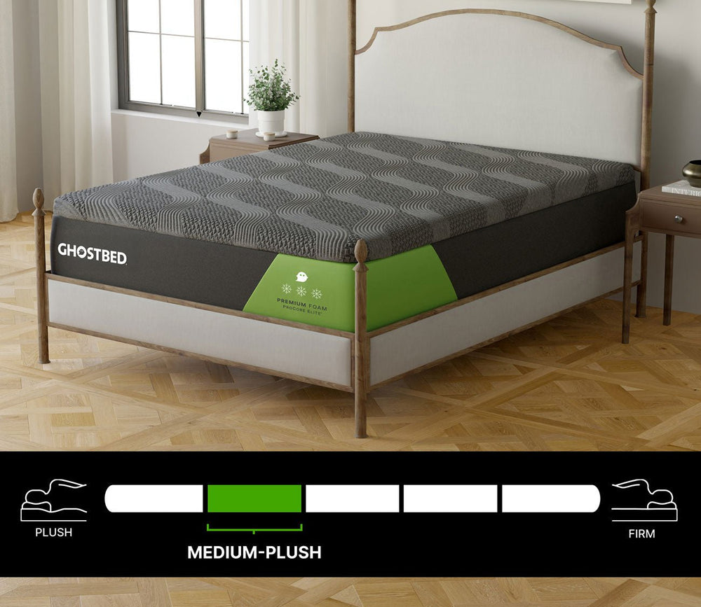 GhostBed Premium Foam Mattress medium plush feel