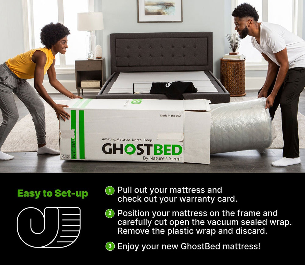 Easy to set up, bed-in-a-box