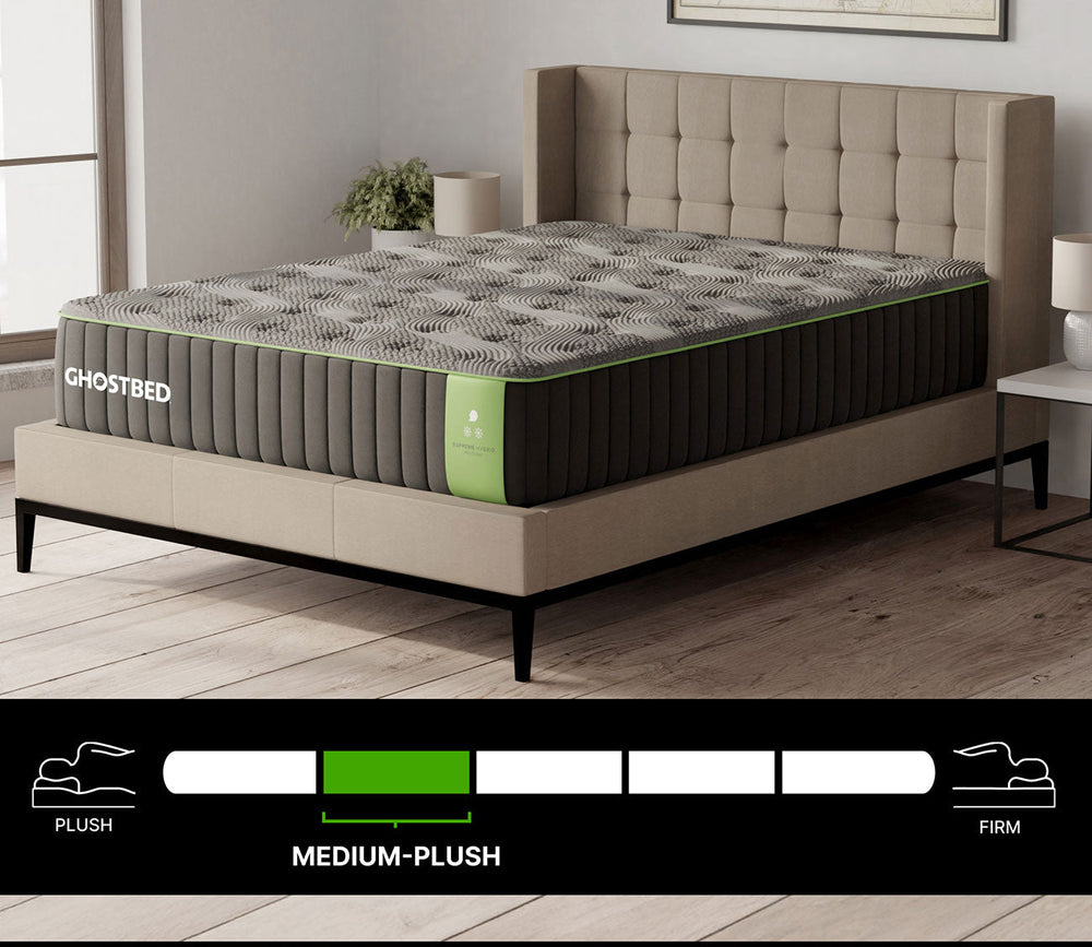 Medium plush feel