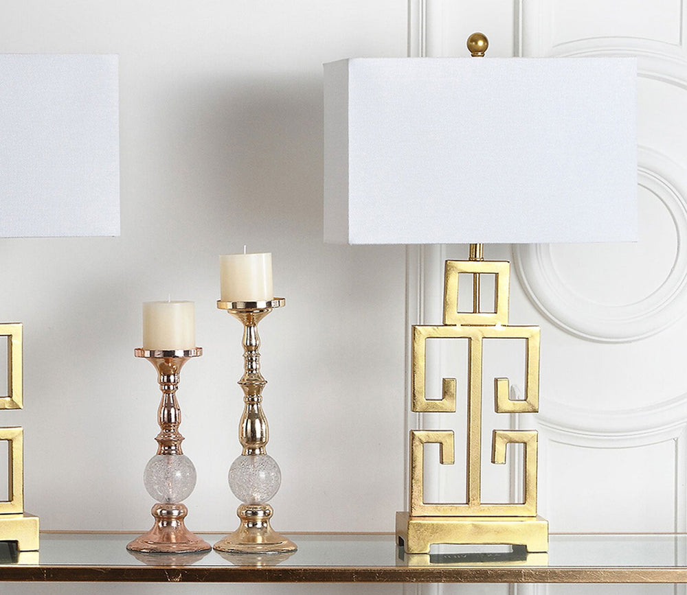Greek Gold Key Table Lamp Set of 2 by Safavieh