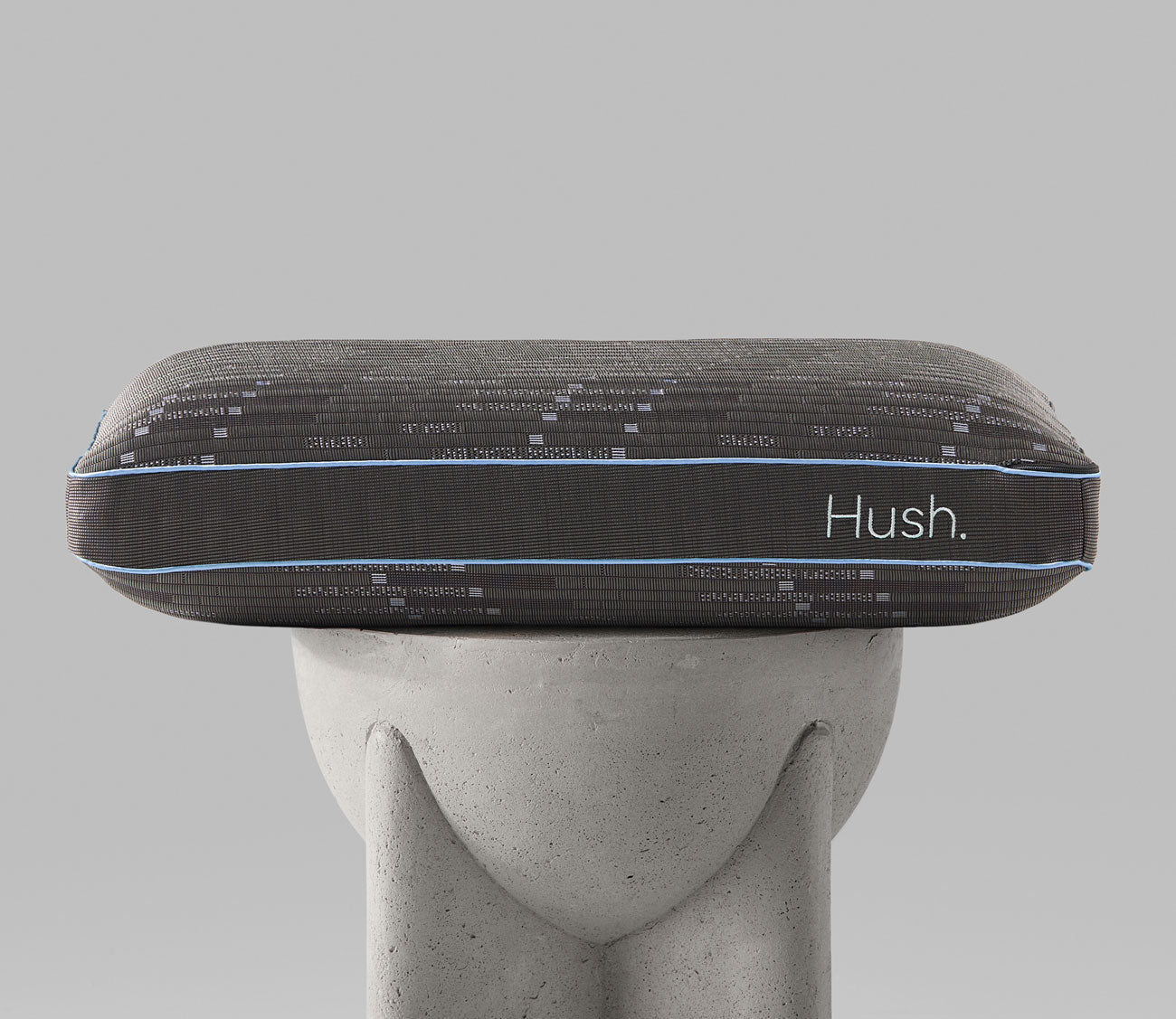 Hush Graph-Iced Pillow by Hush Blankets