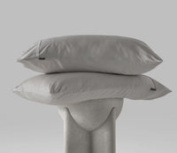 Hush Iced Pillowcase Set - Light Gray / Standard