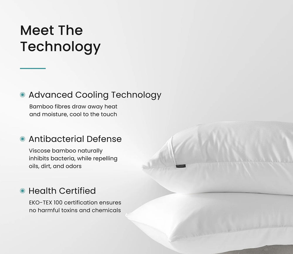 Hush Iced Pillowcase Set by Hush Blankets