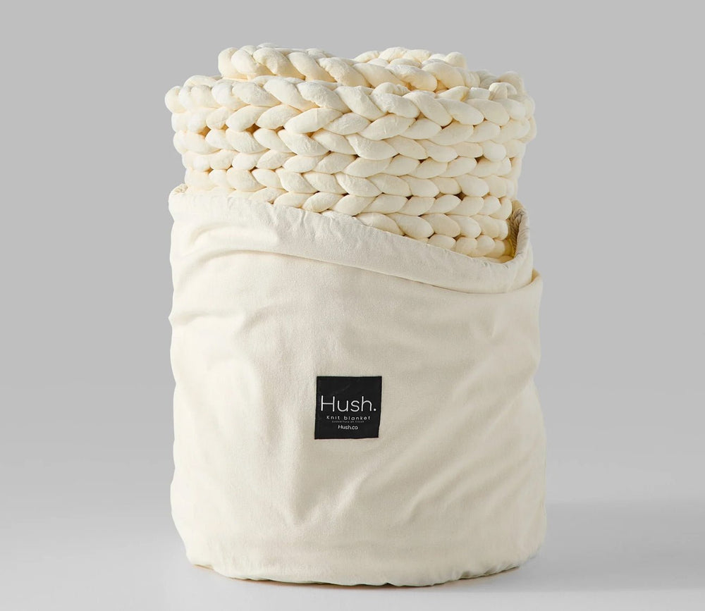 Hush Knit Weighted Blanket by Hush Blankets