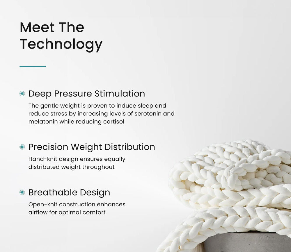 Hush Knit Weighted Blanket by Hush Blankets