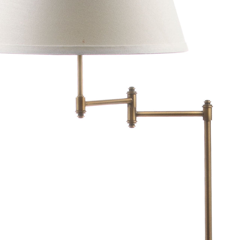 Ingram Gold Swivel Floor Lamp by Safavieh