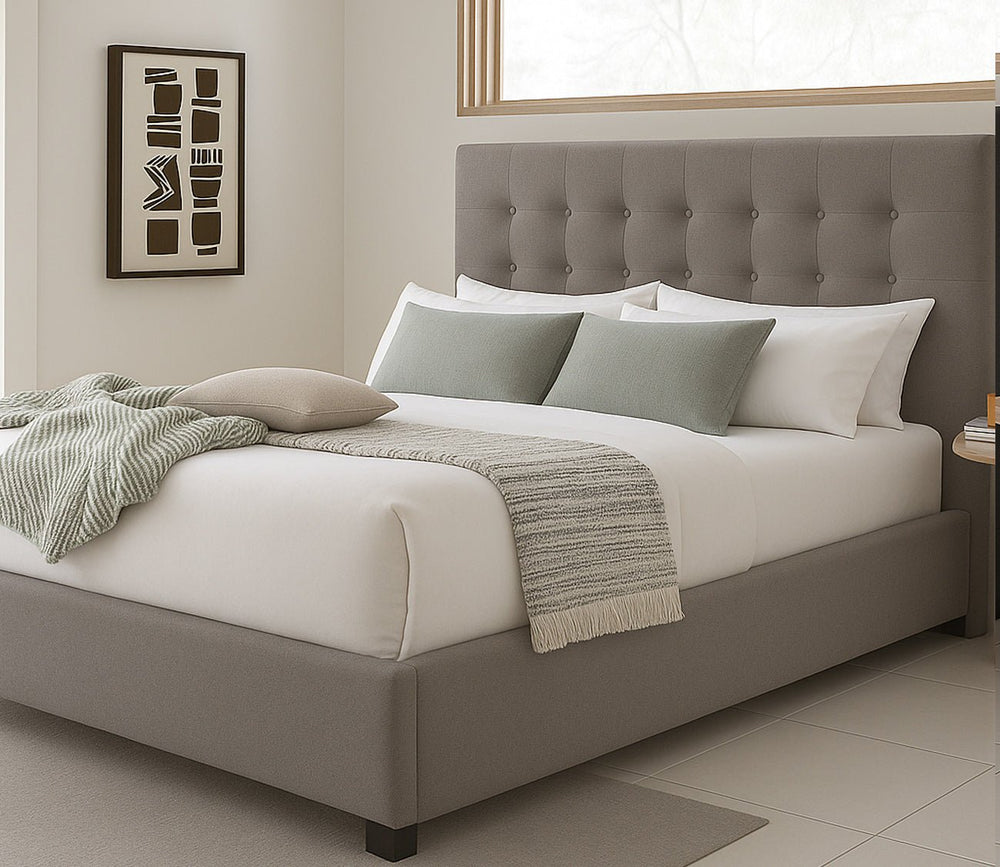 Kemper Button Tufted Bed by City Mattress