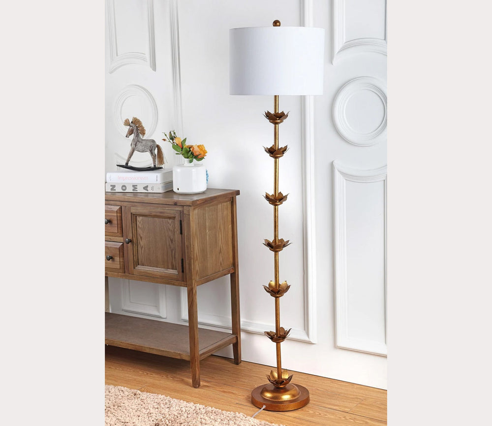 Landen Gold Floor Lamp by Safavieh