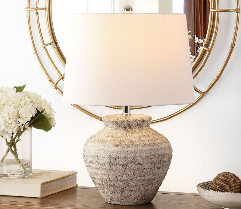 Ledger Ceramic Table Lamp - Image 1