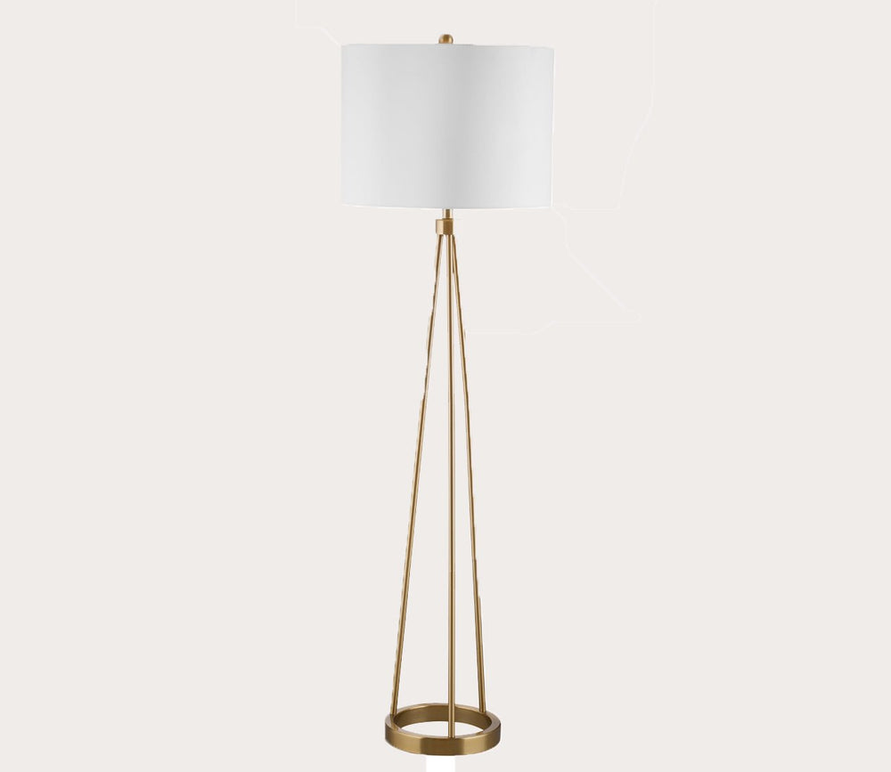 Legacy Brass Floor Lamp by Bassett Mirror
