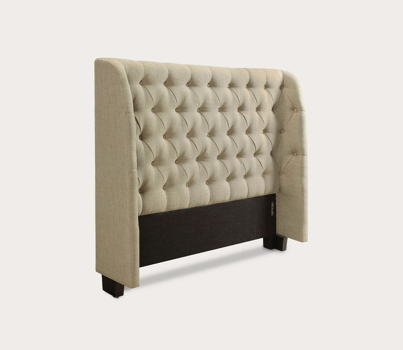 Modus Furniture Levi Wingback Upholstered Headboard - Image 4