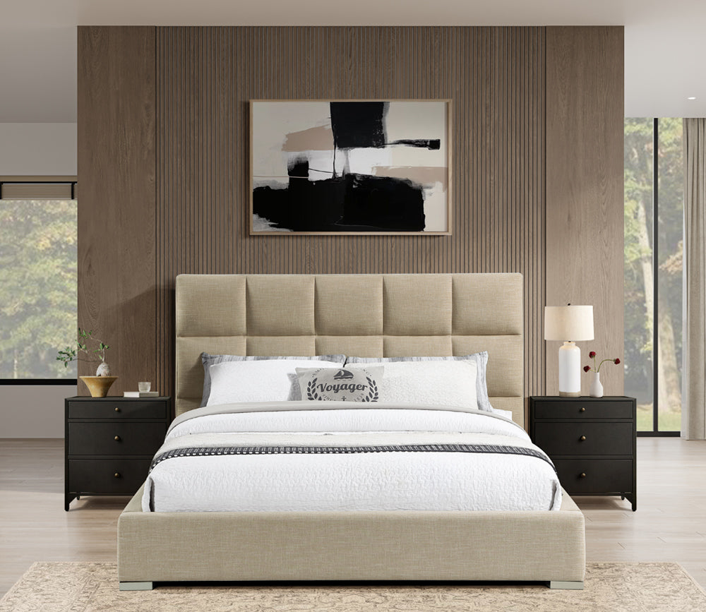 CM Home Luca Upholstered Bed