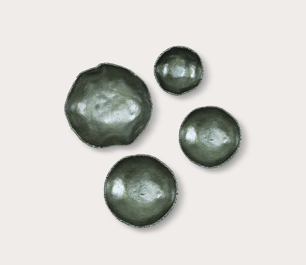 Lucky Coins Metal Wall Decor, Set of 4 by Uttermost