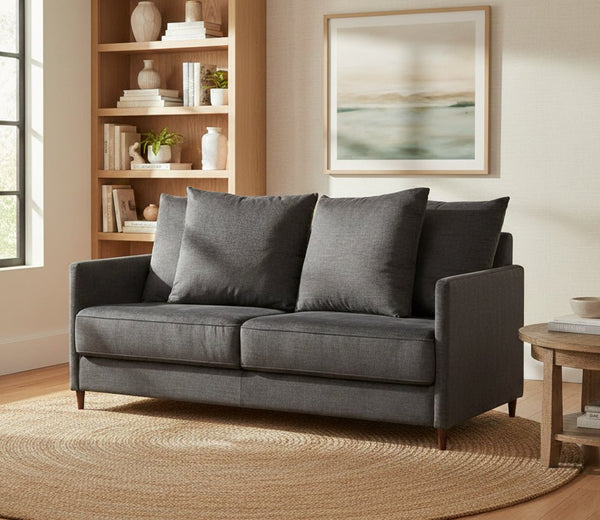 Luonto Burton Sleeper Sofa by Luonto, gray roomscene