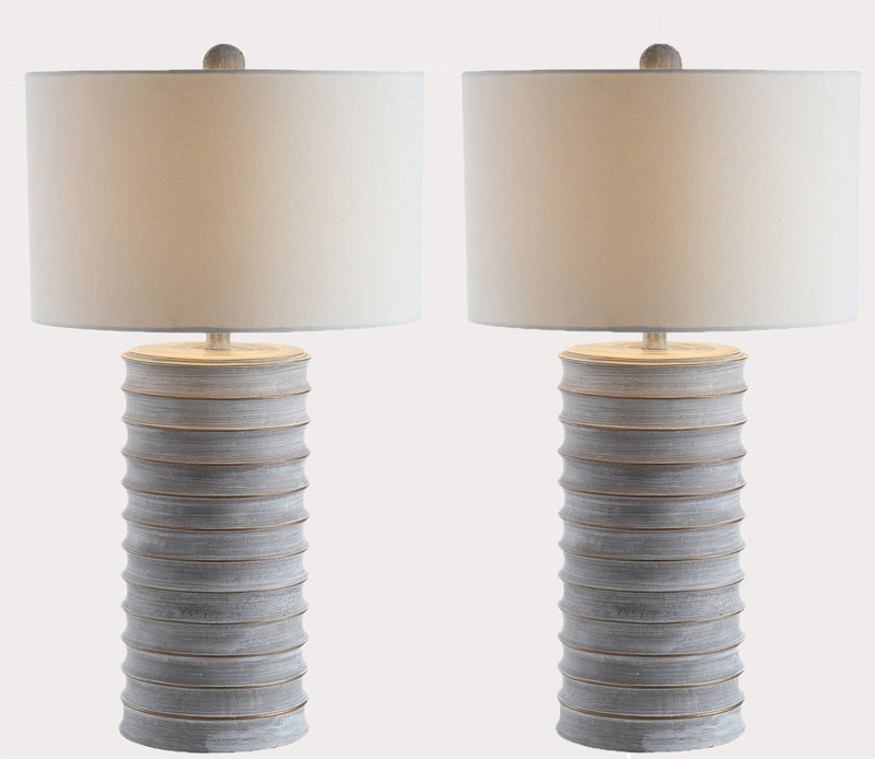 Melina White Table Lamp Set of 2 - Image 2