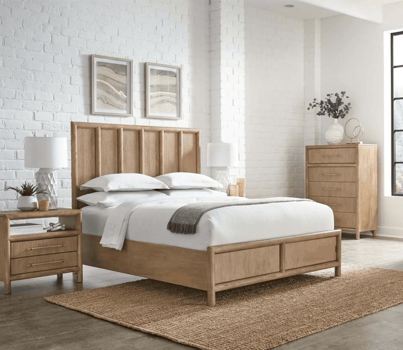 Modus Dorsey Wooden Panel Bedroom Set - Image 1