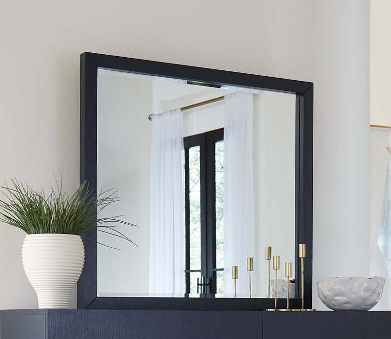 Modus Furniture Argento Oak Frame Mirror - Image 2