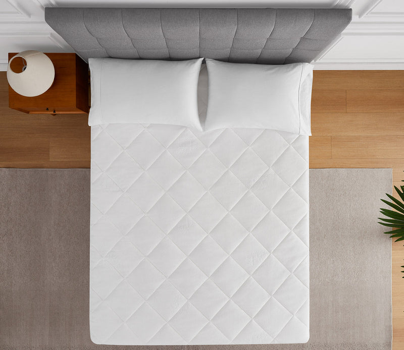 Night Song Bamboo Blend Mattress Pad - Image 2