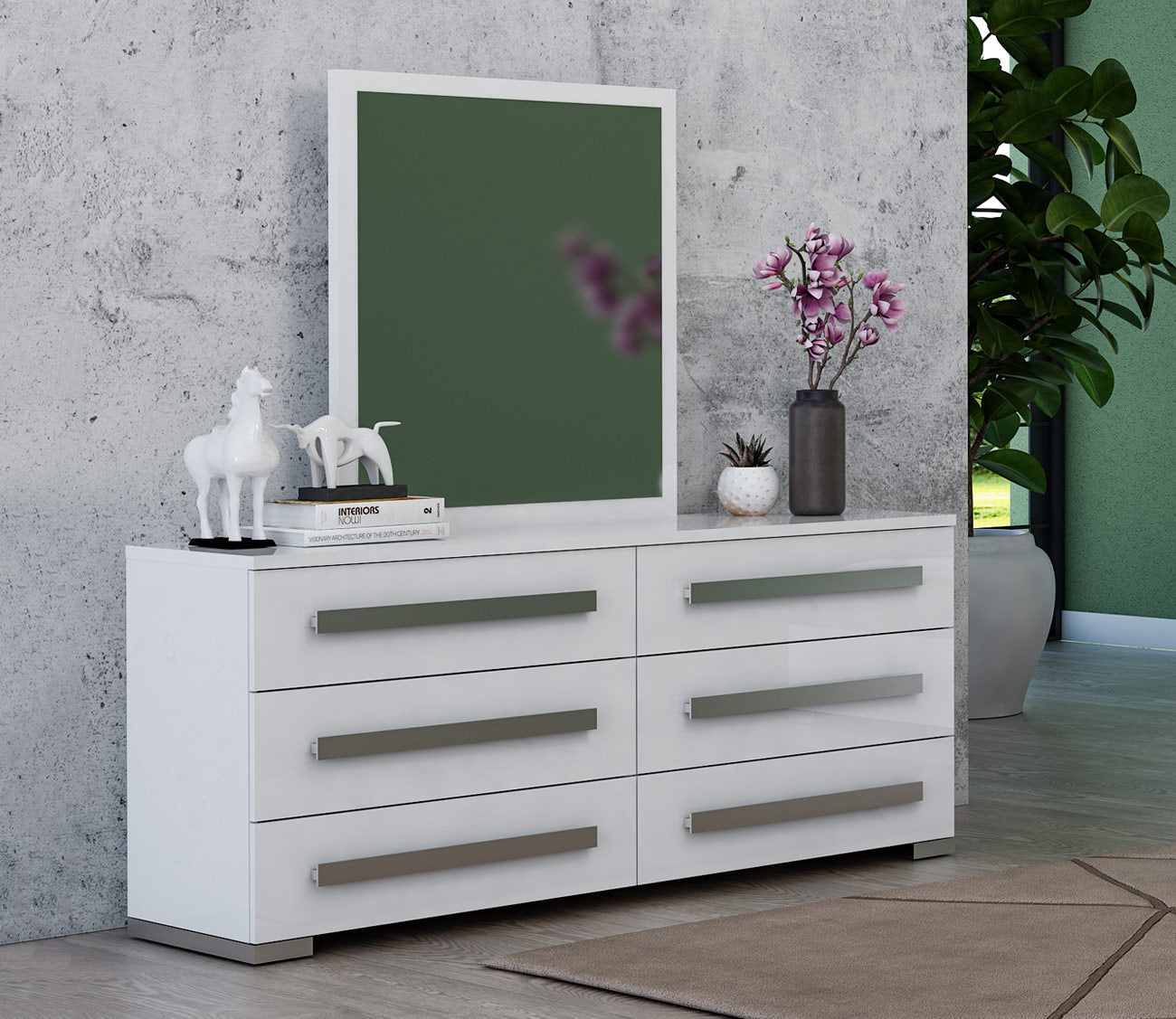 Odessa 6-Drawer Double Dresser– City Mattress