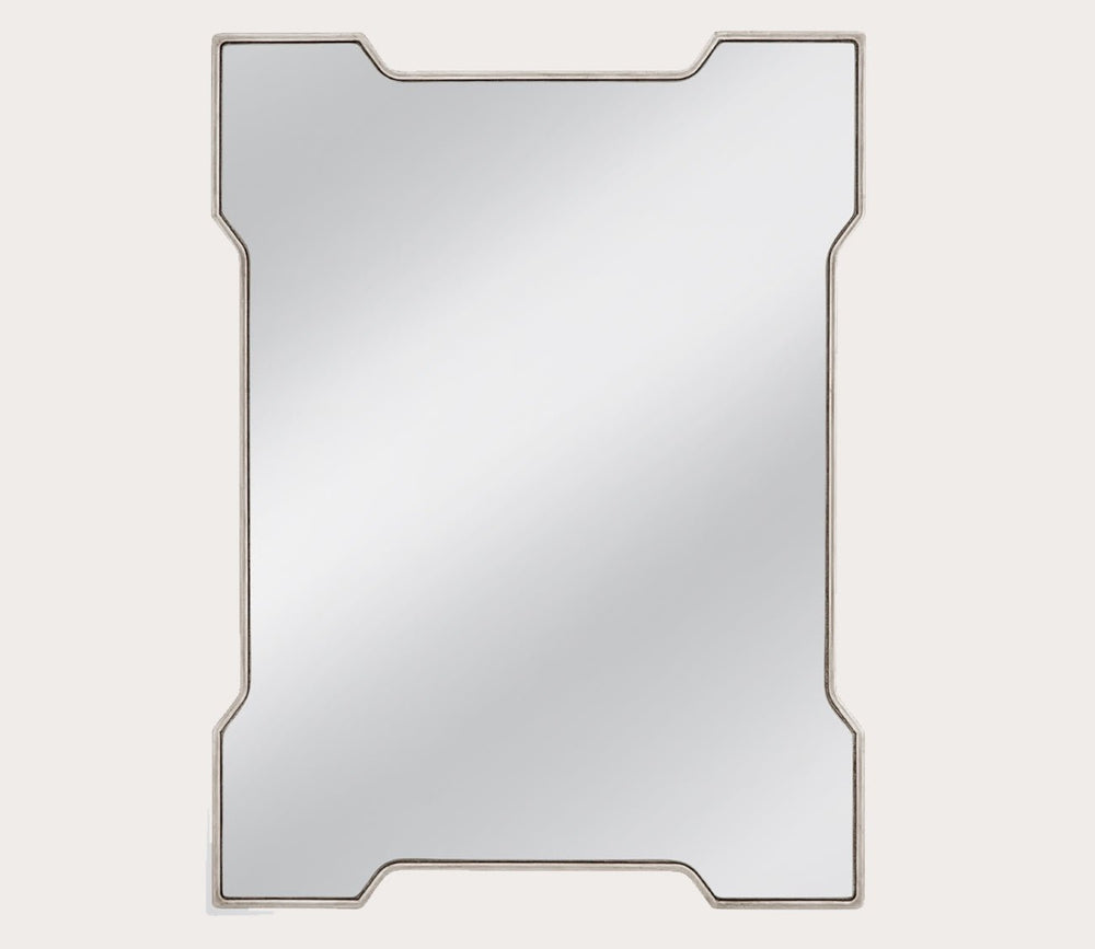 Park Place Silver Wall Mirror by Bassett Mirror