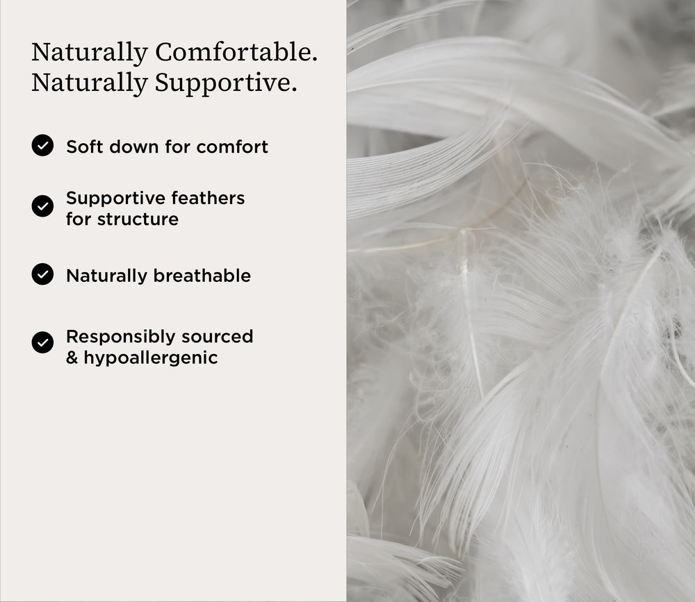 PranaSleep Halo Down Pillow by PranaSleep