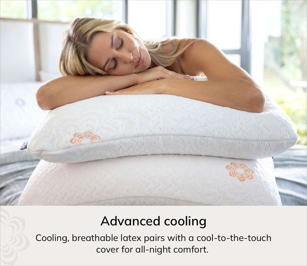 PranaSleep Karma Cooling Latex Pillow by PranaSleep
