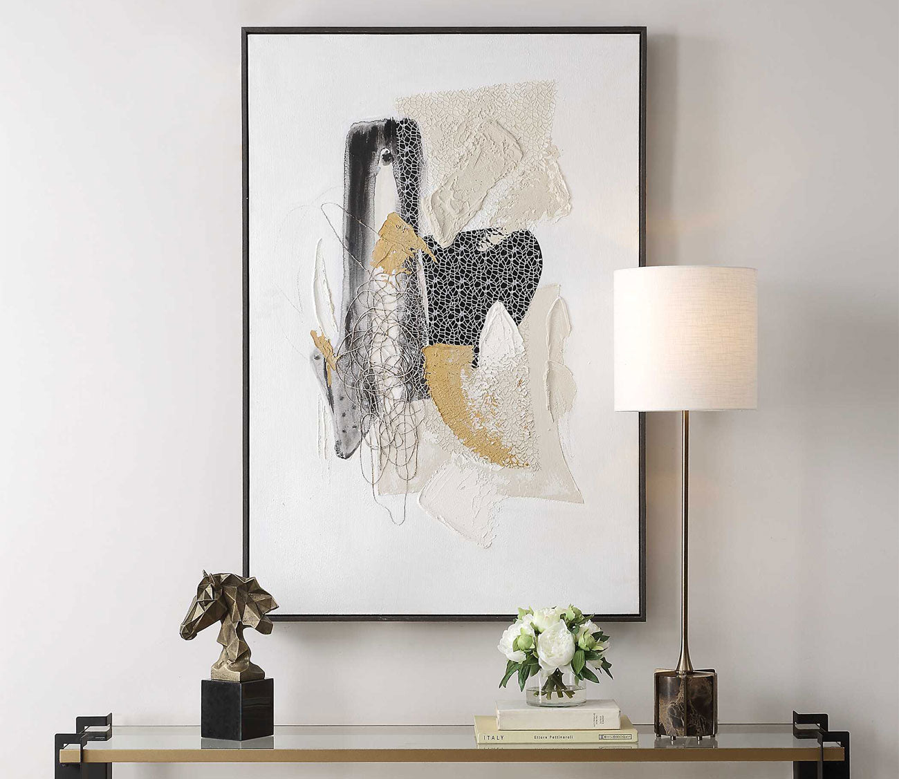 Scatter Hand Painted Canvas by Uttermost