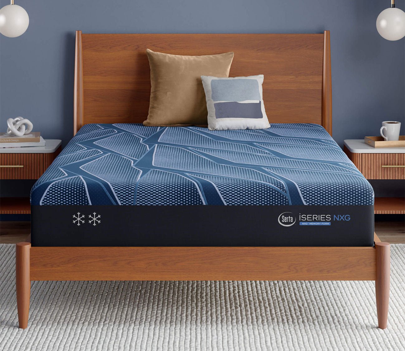 Serta iSeries NXG 2500 All - Foam Plush Mattress by Serta