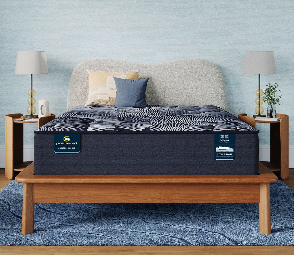 Serta Perfect Sleeper Coral Shores Quilted Plush Hybrid Mattress by Serta