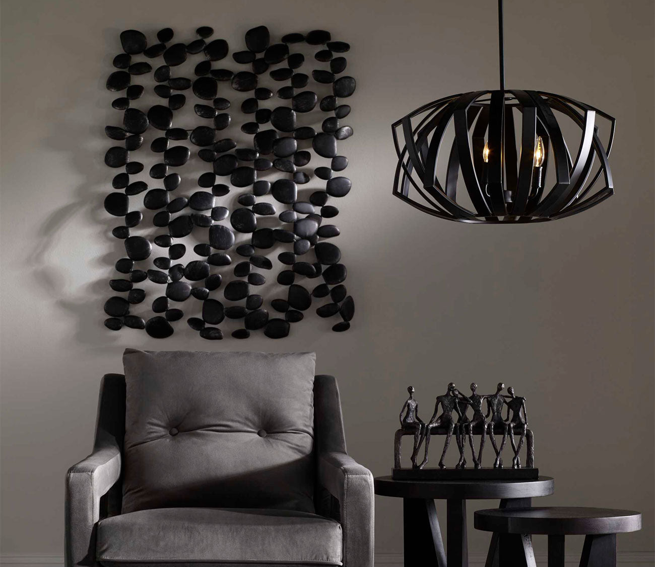 Skipping Stones Metal Wall Decor by Uttermost