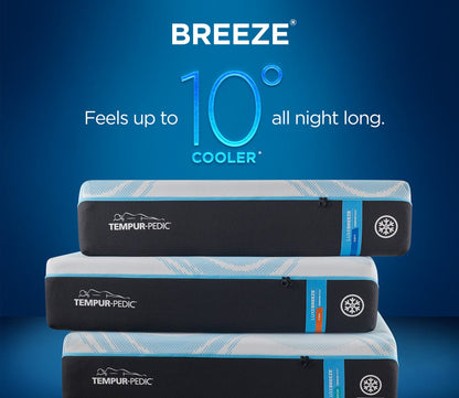 Thumbnail for Tempur-LUXEbreeze 2.0 Medium Hybrid Mattress - Image 4