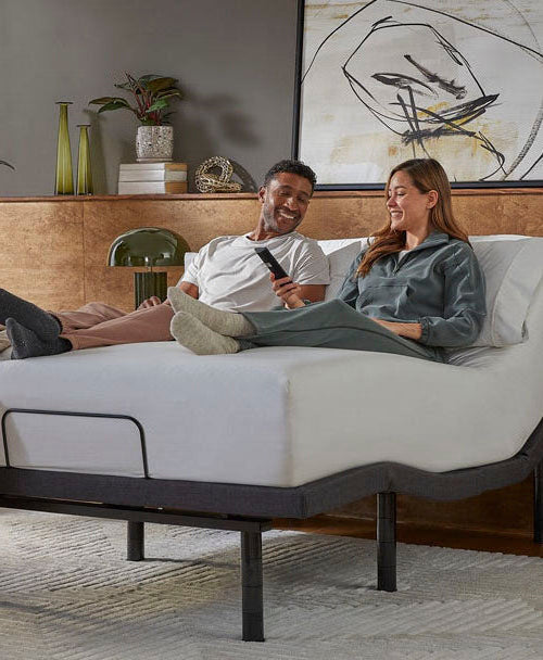 Couple on Adjustable Base